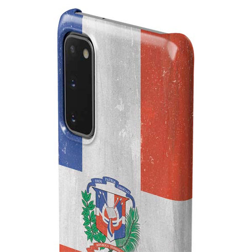 Dominican Republic Flag Faded Galaxy S20 Lite Case